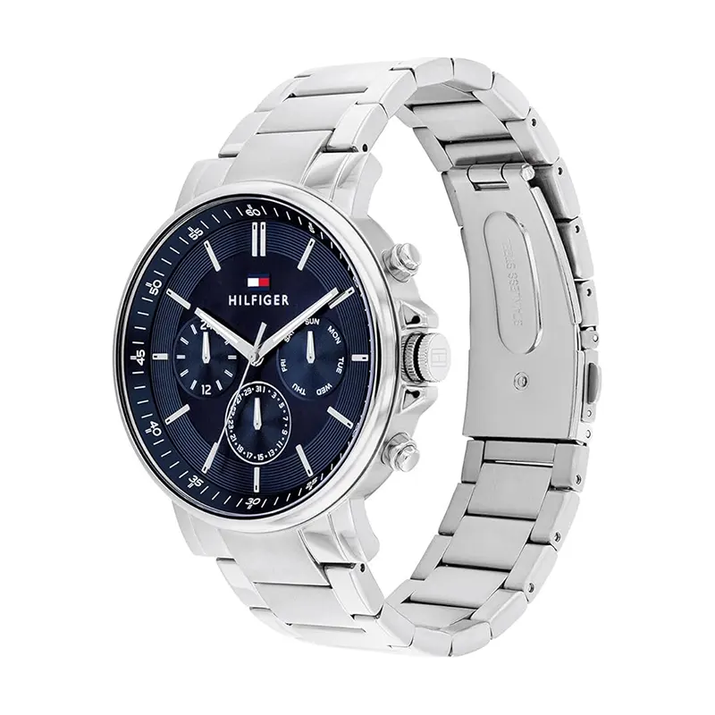 Tommy Hilfiger Tyson Chronograph Blue Dial Men's Watch- 1710588